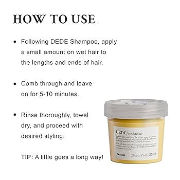 Amazon.com: Davines Dede Conditioner, 8.93 Fl Oz : Beauty